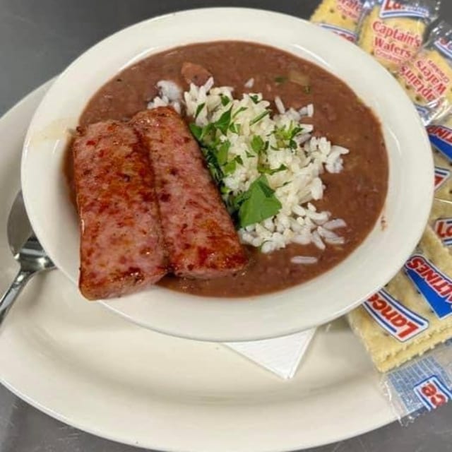 Red Beans and Rice.