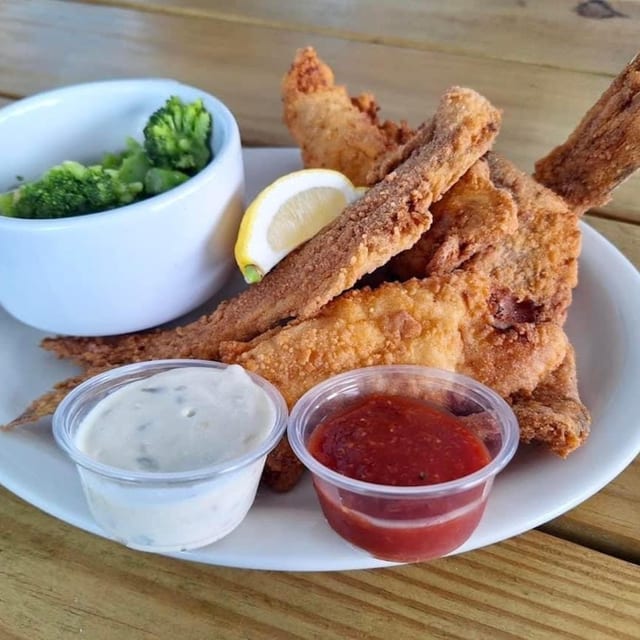 Fried Mullet.